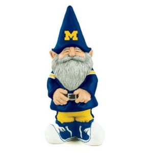 NCAA University of Michigan Garden Gnome